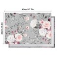 thumbnail image 5 of Pioneer Flower Floral Print Pattern Summer Placemats Table Placemats Set Of 6-Linen Kitchen Washable Placemats Table Mats 12x18 Inch Non-Slip Heat Resistant, 5 of 5