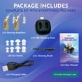 thumbnail image 4 of MEDca Compact Digital Hearing Amplifier Set with 1 Pair, Hard Case, Dock, Accessories, 4 of 10