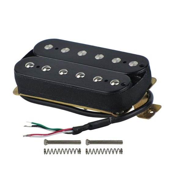 Electric Guitar Humbucker Pickups Neck Alnico V Pickup Black