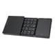 thumbnail image 5 of Teclado Bluetooth plegable con panel táctil de tamaño completo, compatible con 3 dispositivos, teclado plegable inalámbrico portátil recargable, 5 of 15