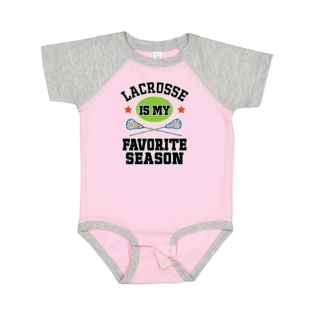

Inktastic Lacrosse is My Favorite Season Gift Baby Boy or Baby Girl Bodysuit