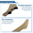 thumbnail image 4 of Mango de panel de puerta interior del lado del pasajero delantero y del lado del pasajero trasero derecho para BMW F10 F11 F18 10-17 Soporte interior Número 51417225850 Beige, 4 of 6