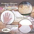 thumbnail image 2 of NOGIS 100PCS Bowl Covers for Bread Proofing, Reusable Elastic Plastic Wrap Jar Covers for Sourdough Bread, Food Covers for Dough Rising Baking Supplies, 2 of 7