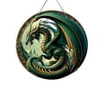 thumbnail image 2 of Christmas Decoration,TOPRenddon Dragon Printed Christmas Ornament Round Porcelain Christmas Ornaments Christmas Tree Decorations For Home Holidays, 2 of 6