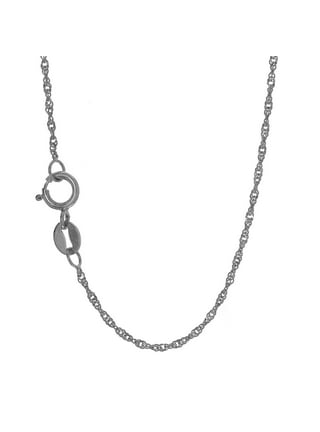 Mens sterling sale silver necklace walmart