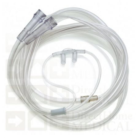 Laboratory Supples Salter Labs Original TLCannula with Foam Cushions and 7 ft Supply Tube Clear 7ft Supply Tube Clear ()