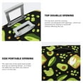 thumbnail image 4 of Goofa Avocado Toast Pattern Luggage Covers For Suitcase,Suitcase Cover Protector Fit 18-32 Inch Luggage-X-Large, 4 of 9