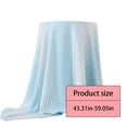 thumbnail image 3 of JOGZMZ ICE Blanket, Fiber Blanket, Suitable for Hot Sleepers to Sleep Sweat, and Breathable Summer Ice Blanket, Ice Blanket, Summer Blanket Home Improvement, 3 of 5