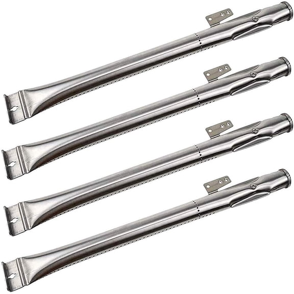 Replacement Parts for Nexgrill 720-0830H, 720-0830D, 720-0783E, 720-0888N, 720-0864 Gas Grills, Stainless Steel Tube Burner 14 7/8 inch, Set of 4