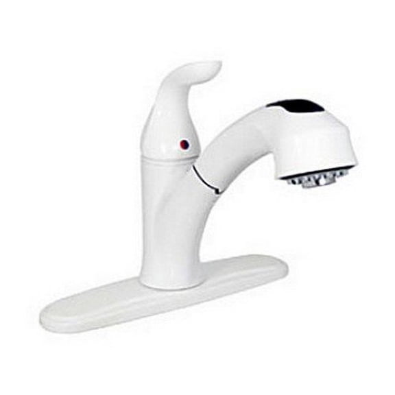 RV Trailer Camper Hybrid Pullout Kitchen White PHOENIX PF231241