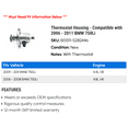 thumbnail image 2 of Thermostat Housing - Compatible with 2006 - 2011 BMW 750Li 2007 2008 2009 2010, 2 of 2
