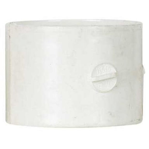 Charlotte PVC001300600HA Pipe Repair Coupling PVC DWV, 1-1/2"