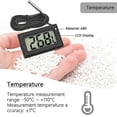 thumbnail image 4 of 4X Digital LCD Thermometer Temperature Monitor with External Probe for Fridge, 4 of 6