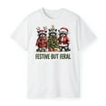 thumbnail image 3 of Raccoon Festive But Feral Christmas T-Shirt – Funny Holiday Animal Tee, Cute Xmas Shirt, Cozy Winter Gift for Raccoon Lovers, 3 of 5