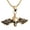 Gold, variant on Skull Urn Necklace for Ashes for Pet Human Stainless Steel Cremation Jewelry Memorial Ash Keepsake Gift for Loved One