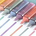 thumbnail image 4 of CCOCC Highlighter Stick,Ideal for Doodling and Illustrations Highlighter Stick,Multiple Color Combinations for Customization Glitter Highlighters,Orange, 4 of 4