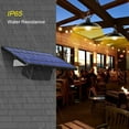 thumbnail image 4 of Aibecy 2 Headed Hanging Solar Powered LEDs Shed Light Pendants Lamp for Garden Yard Patio, 4 of 7