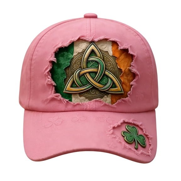 Sktrjpolfis St Patricks Day Baseball Cap, Polyester, 7.1x2.8x4.1in, Irish Gift for Men Women