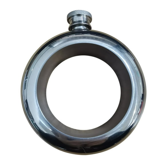 2025 Wine Flask Gift, Liquor Flasks Bracelets Non Polished for Whiskey 4.7x4inches A Clearance!