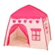 thumbnail image 1 of Tienda de juegos para niños, tienda de campaña de princesa, juegos interiores al aire libre, sala de juegos plegable, casa de juegos india interior corazón rojo rosa, 1 of 9