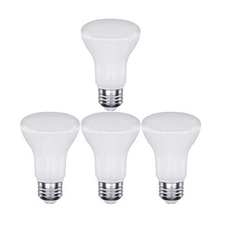 

CTKcom 7W BR20 LED Light Bulb (4 Pack)- 2.5 inch 65W Equivalent Indoor/Outdoor Lighting Super Bright 6000K Daylight White 120° Beam Angle LED Indoor Flood Light Bulbs UL Listed E26 Base