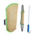 thumbnail image 2 of jinwen 3 Pack Dog Bite Arm Sleeves - Pet Training Stick - Training Set for Small Medium Green, 2 of 9