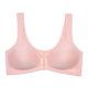 thumbnail image 1 of Gibobby Brasier con Cierre Frontal Push Up Ropa interior grande para mujer, camiseta sin mangas fina, botón frontal, sujetador Universal para mamá sin anillos(Rosa,95), 1 of 3