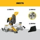 thumbnail image 2 of Sierra ingletadora corrediza compuesta DEWALT DWS779 de 12 pulgadas, 2 of 9