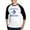 Black/White, variant on CafePress - Grandview Wolves Baseball Jersey - Cotton Baseball Jersey, 3/4 Raglan Sleeve Shirt