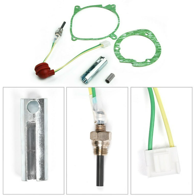 CHENXIAO Air Diesel Heater Plug Service Kit for 2-5kw Diesel Air Heater-12V  5KW with Glow Plug/Ceramic Gaskets Strainers D3G3 
