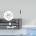 thumbnail image 2 of Reloj de pared Guan Yin Estatua Escultura Figura Decoración china Acrílico y piedra Silencioso Adecuado para sala de estar Dormitorio Oficina Sala de, 2 of 8