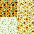 thumbnail image 2 of SunWMart Scrapbooking Cardstock Decorative Paper, 48 Sheets 6 x 6 Inch Single Side Decopage Scrapbook Paper for Card Making Journaling Planner Origami Decopage Craft Paper Material Supplies, 2 of 4