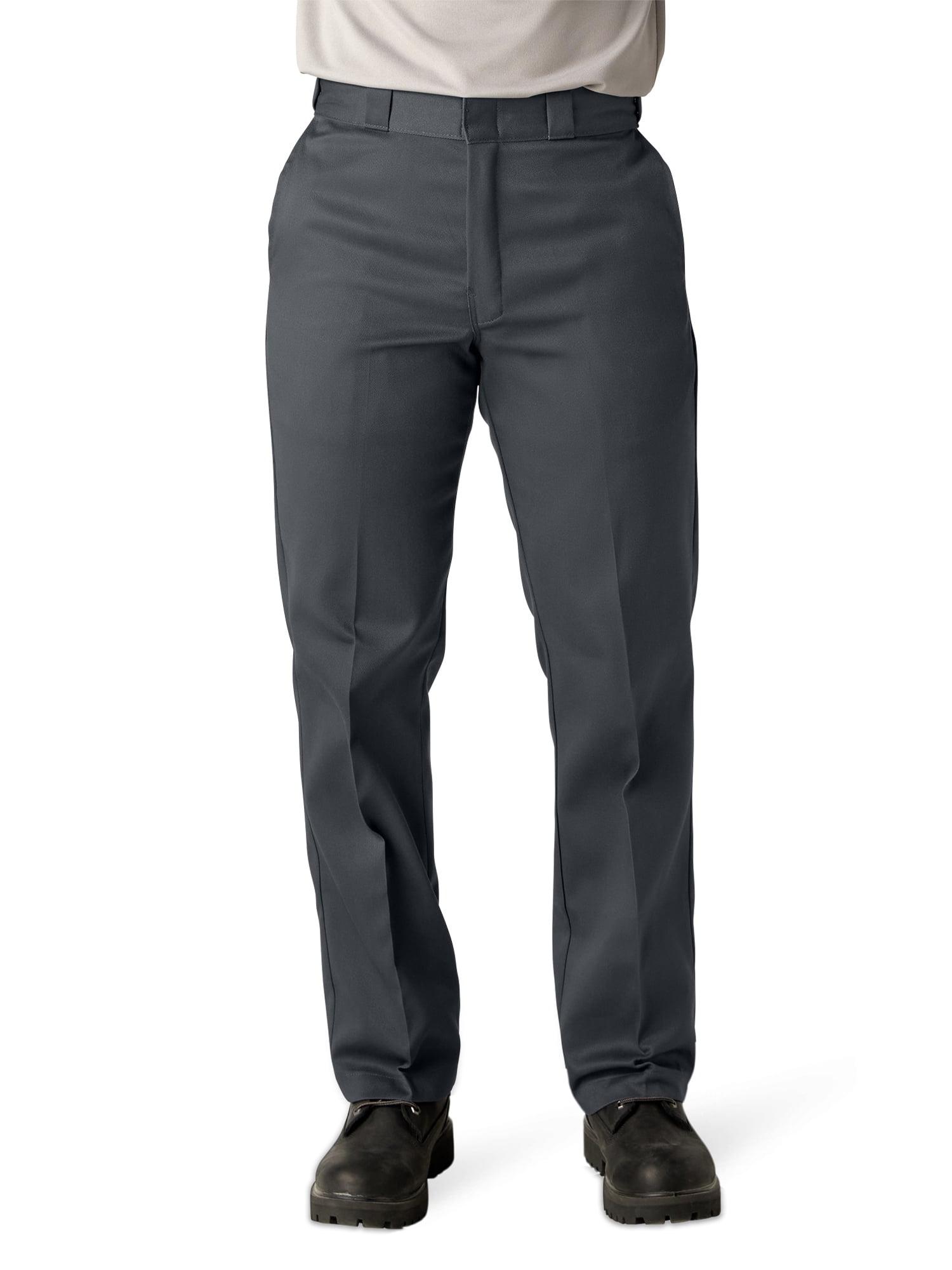 George Men's Flat Front Wrinkle Resistant Pants - Walmart.com