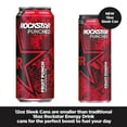 thumbnail image 4 of Rockstar Punched Fruit Punch Sleek Can Energy Drink, 12 oz, 8 Pack Cans, 4 of 8