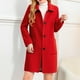 thumbnail image 1 of Chaquetas y abrigos casuales sin capucha de manga larga para mujer, cárdigan de cuello vuelto de manga larga, abrigos de invierno lisos, abrigos para mujer, 1 of 7
