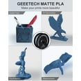 thumbnail image 6 of Geeetech Matte PLA Filament, 1.75mm Matte Blue 3D Printer Filament, 1kg Spool (2.2lbs), Dimensional Accuracy +/- 0.03 mm, Fit Most FDM Printer, 6 of 7
