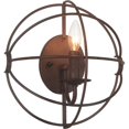 thumbnail image 1 of CWI Lighting 5464W12DB-1 1 Applique Murale Légère avec Finition Marron, 1 of 1
