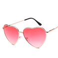 thumbnail image 3 of 2 pares de gafas gafas hippie en forma de corazón accesorios para disfraces hippie, montura dorada Sailing Electrónica, 3 of 5