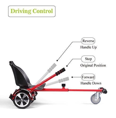 hovertech 1 all in one hover cart attachment for hoverboard