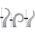 thumbnail image 6 of FUNBOY Inflatable Halloween Lawn Snakes 3-Pack, Black & White Outdoor Decor with Bonus Ghost, 6 of 6