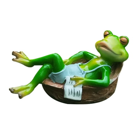 Raindrops  Sculpture Pond Decorations Outdoor Frog Ornaments