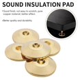thumbnail image 5 of 8 Pcs Universal Copper Speaker Spikes Pads Speaker Shock Base Pad Isolation Stand Feet Cone Base Ma Banmo, 5 of 5