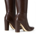 thumbnail image 5 of DREAM PAIRS Knee High Boots Women Chunky Heel Pointed Toe Tall Boots for Women Side Zipper Long Boots, 5 of 7