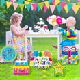 thumbnail image 3 of 9 Pcs Happy Birthday Yard Signs with Stakes Birthday Lawn Signs Waterproof Outdoor Lawn Sign Balloons Cake Gift Box Outdoor Decor for Party Supplies Outdoor Garden(Colorful), 3 of 4