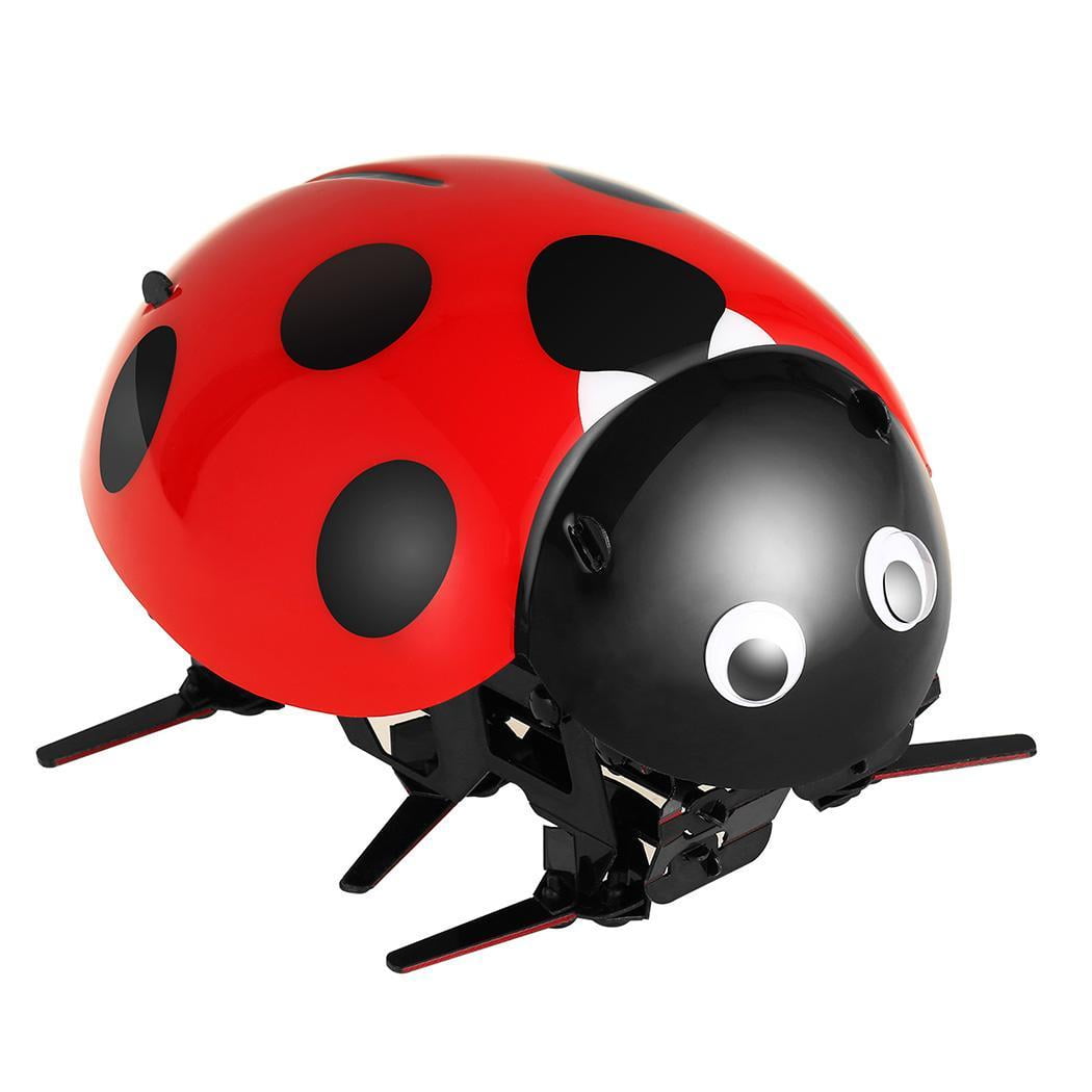 Remote Control Smart Ladybug Insect Robot Toy DIY Robot Kit HFON