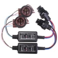 thumbnail image 2 of Riwesomey 1 par de decodificadores Canbus de luz automática, reemplazo profesional, faro delantero Universal ahorrador de energía, accesorios adaptadores Bombillas para automóviles Riwesomey VI017340-00B, 2 of 6
