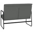 thumbnail image 5 of vidaXL Bench Dark Gray 39.4"x25.2"x31.5" Fabric, 5 of 9