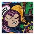 thumbnail image 3 of Cobertor Frazada Distroller 127 cm x 152 cm Luchador azul, 3 of 4