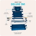 thumbnail image 4 of Ostrich Deluxe 3N1 Lightweight Outdoor Beach Lounge Chair & Custom Fitted Towel, 4 of 11
