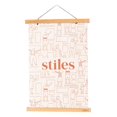 thumbnail image 1 of Soporte magnético para pósteres de madera Stiles, 45 cm, 1 of 8